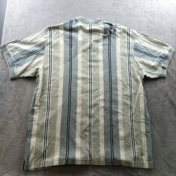 Trader Bay Mens Golf Polo Shirt Size 2XLT Short Sleeve Striped Casual Atheleisur - Picture 9 of 9